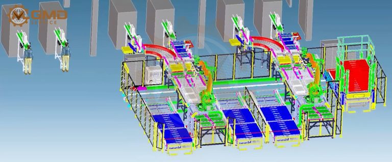 Robotic Bag Palletizing System