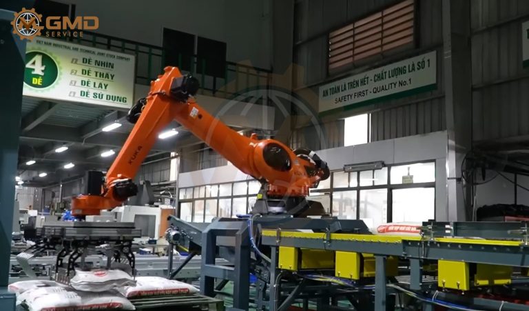 Robotic Bag Palletizing System