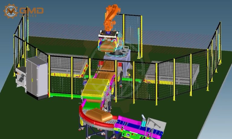 Automatic Bag Handling Robot System