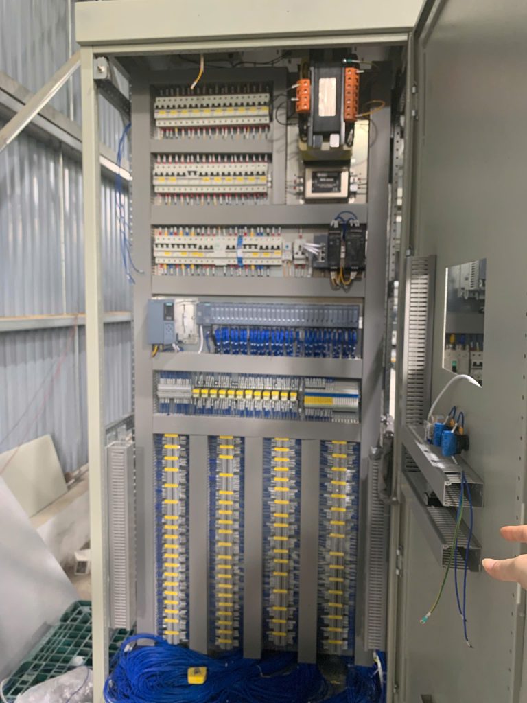 Electrical Design and Control Panel Assembly Project