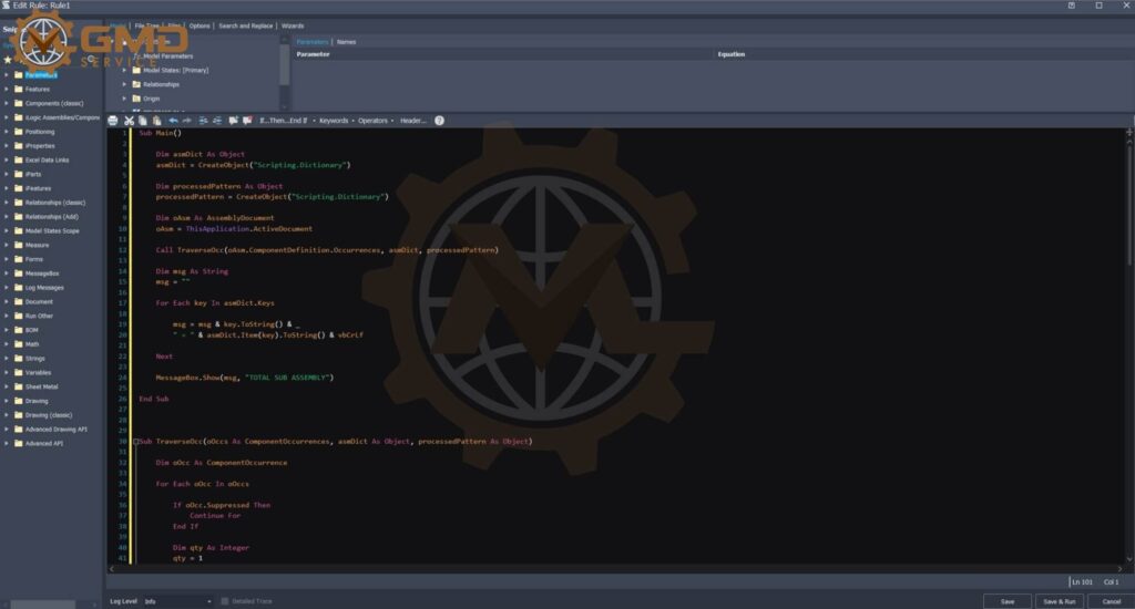 iLogic Automation