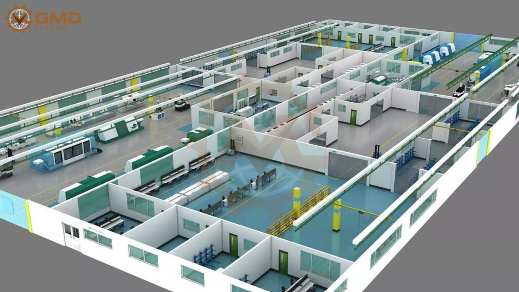 3D Factory Model
