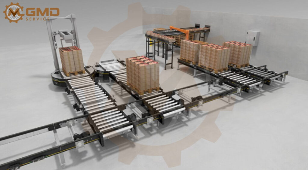Accumulating Pallet Conveyors