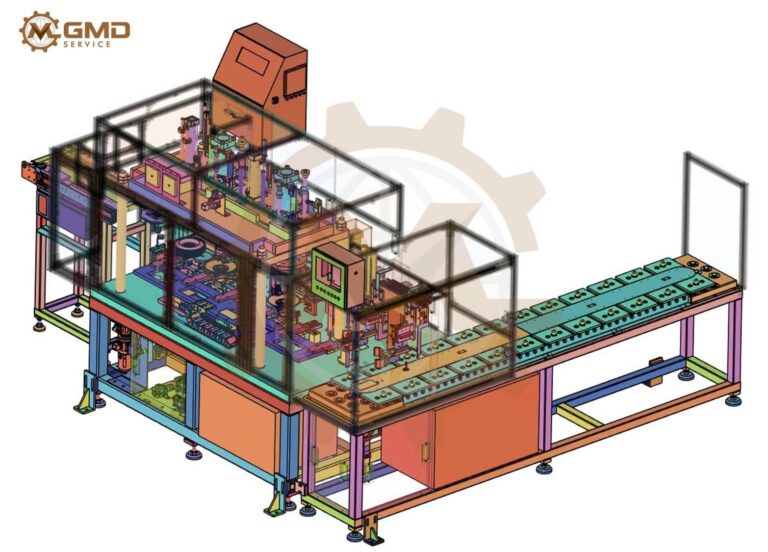 Automatic Bearing Press-Fit and Assembly Machine with Runout Inspection