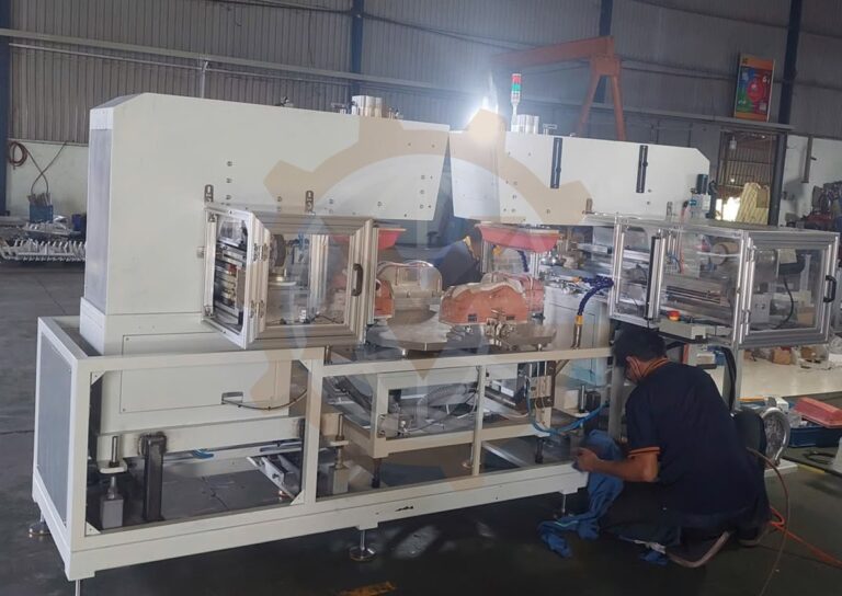 Automatic Dual-Head Pad Printing Machine Design