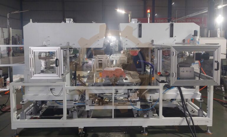 Automatic Dual-Head Pad Printing Machine Design