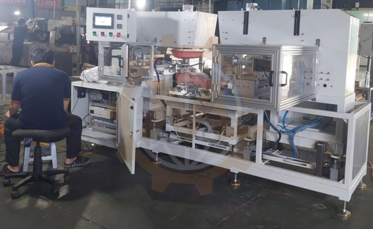Automatic Dual-Head Pad Printing Machine Design
