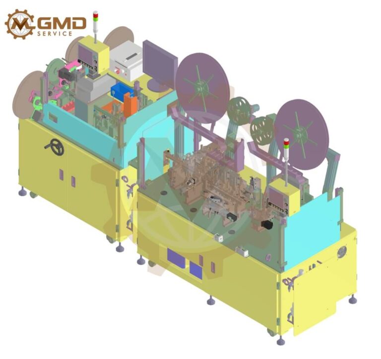 Automatic Connector Terminal Insertion and Dual Housing Assembly Machine Design