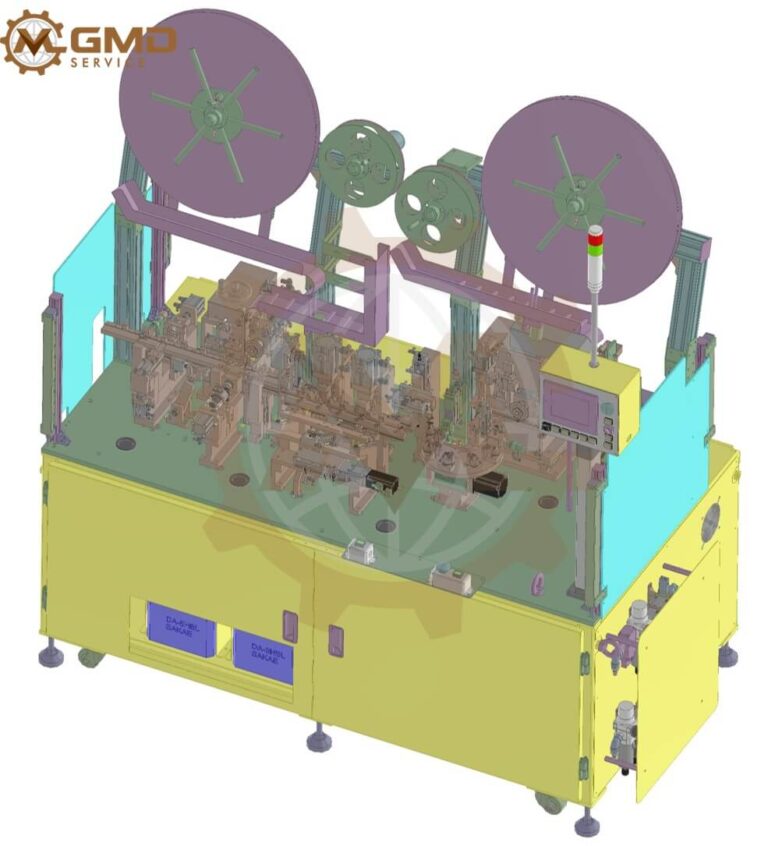 Automatic Connector Terminal Insertion and Dual Housing Assembly Machine Design
