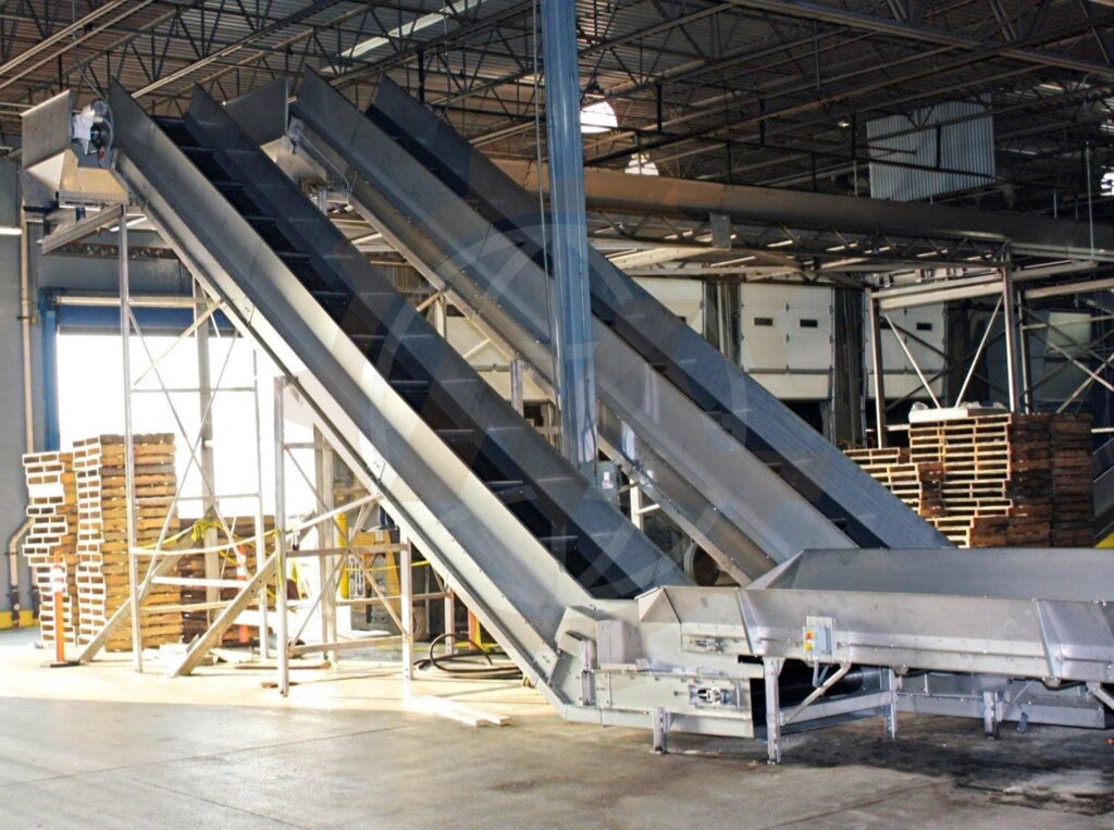 Inclined Slat Conveyors