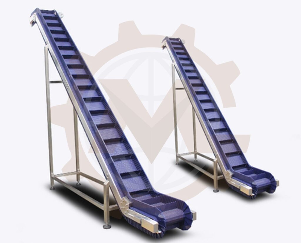 Inclined and Declined Modular Belt Conveyors