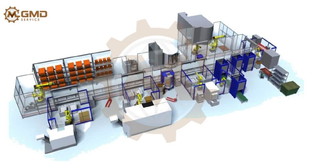Robot Cell Layout Design