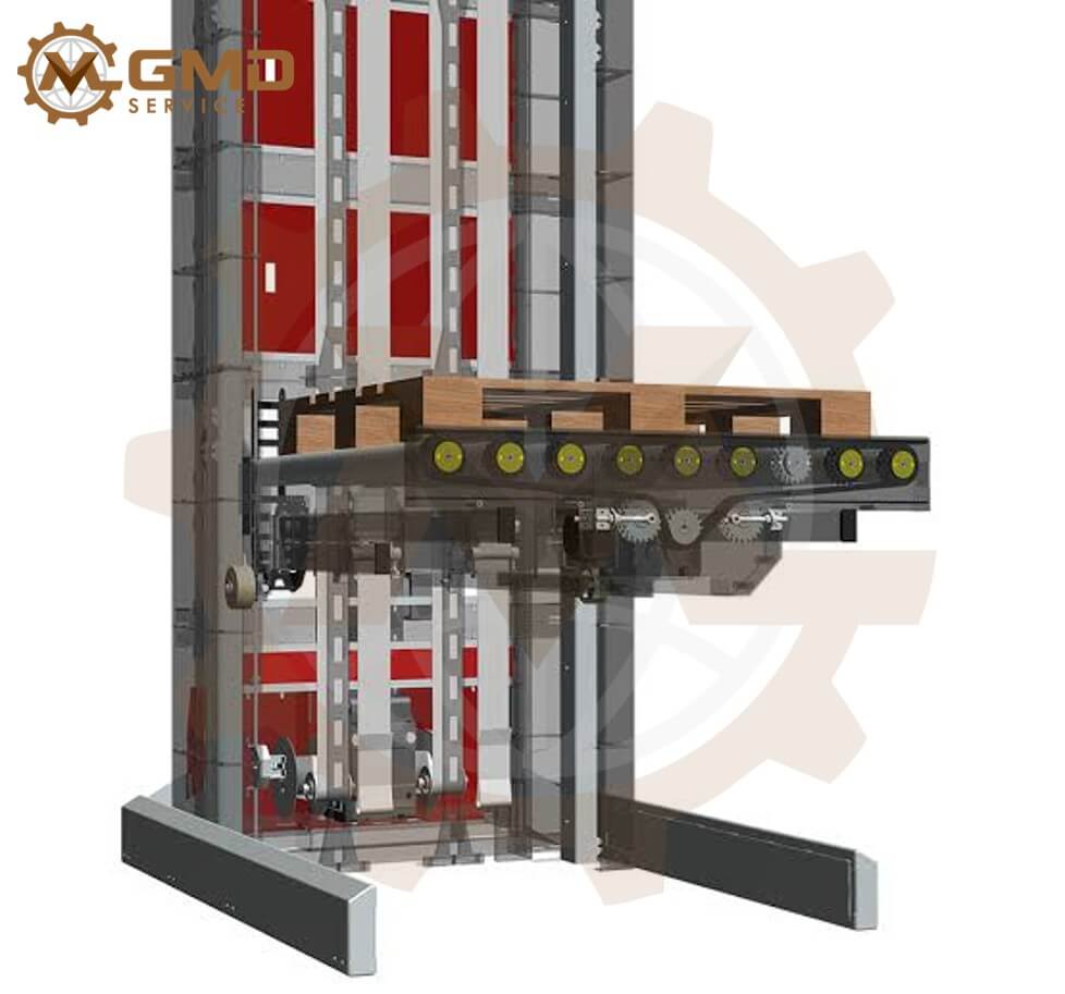 Vertical Pallet Conveyors and Pallet Lifts