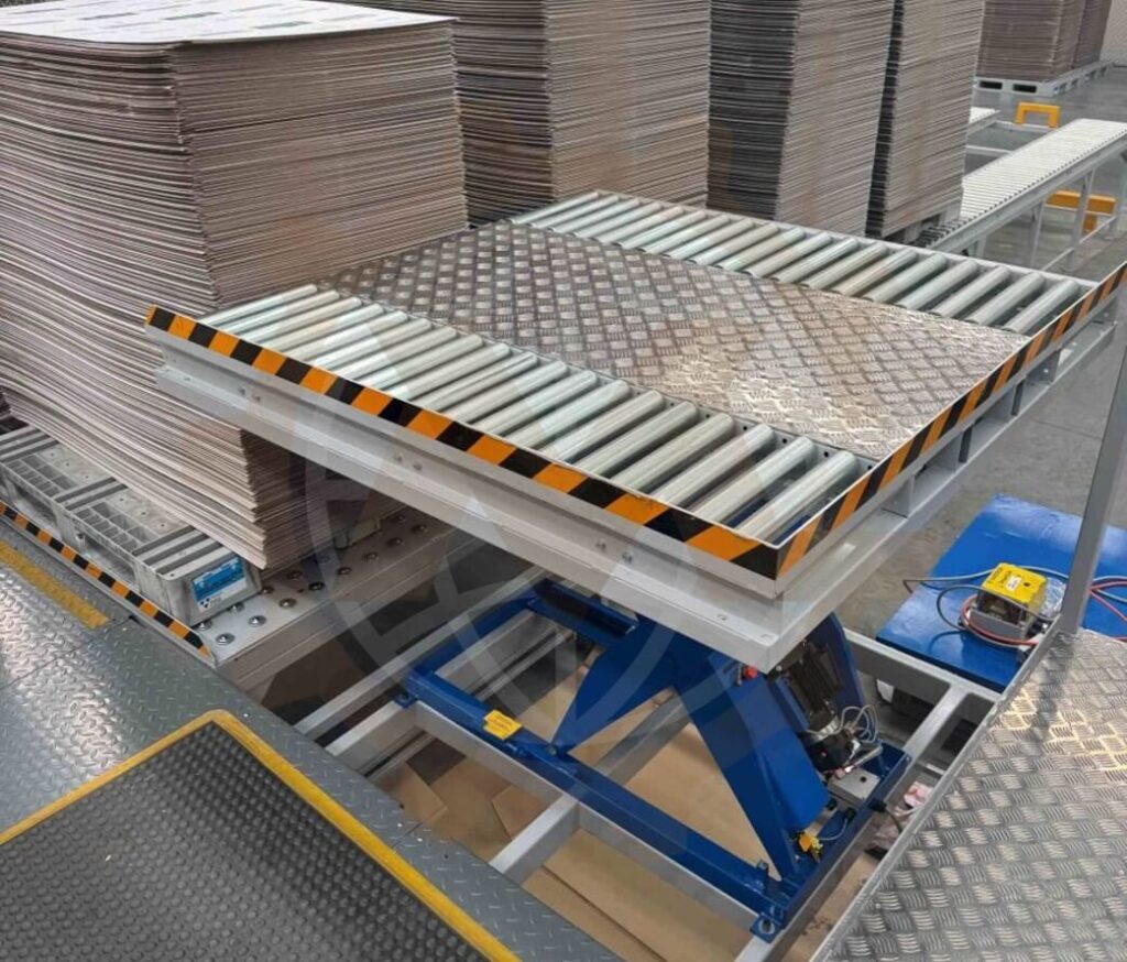 Conveyor Integrated Scissor Lifts