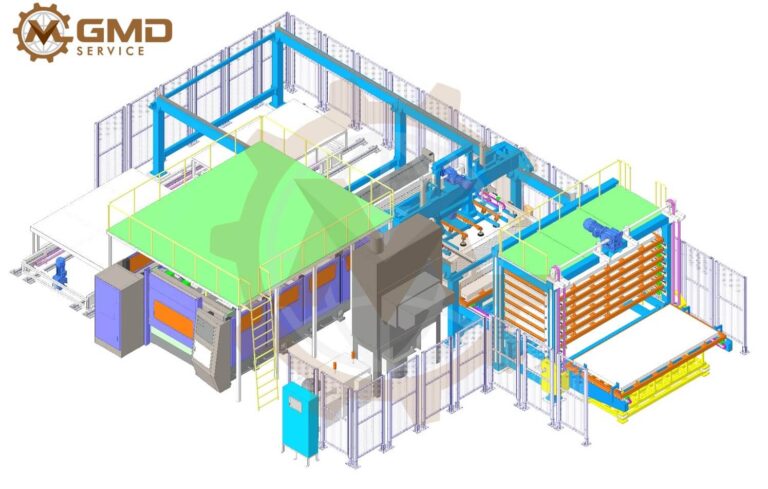 Automatic Sheet Metal Laser Loading and Unloading System: Technical Case Study