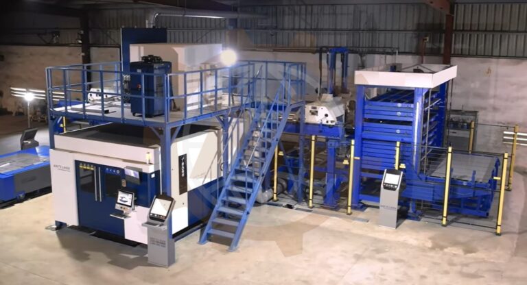 Automatic Sheet Metal Laser Loading and Unloading System: Technical Case Study