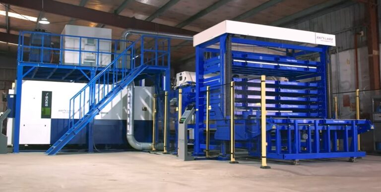 Automatic Sheet Metal Laser Loading and Unloading System: Technical Case Study