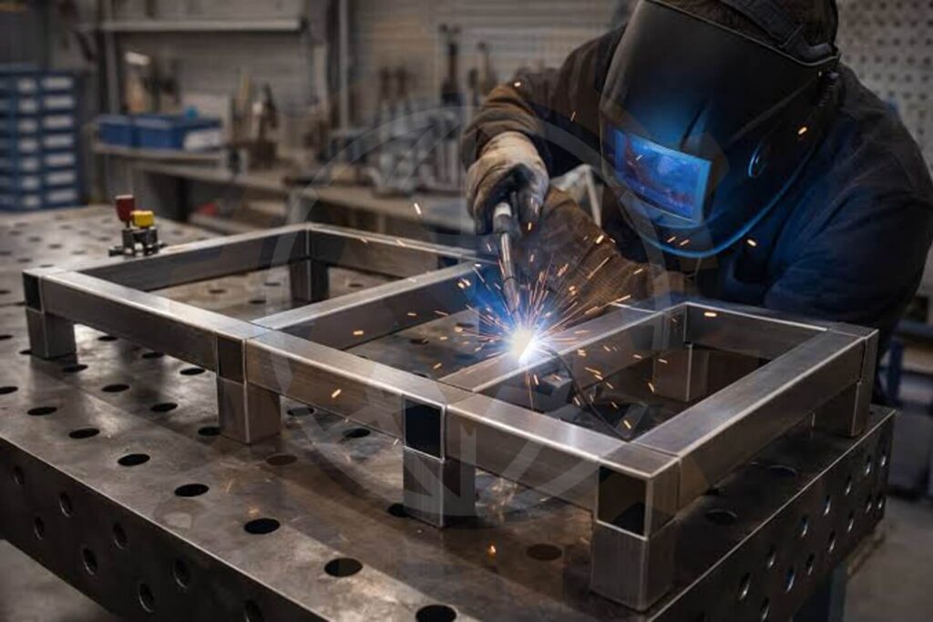 Frames and Fabricated Structures