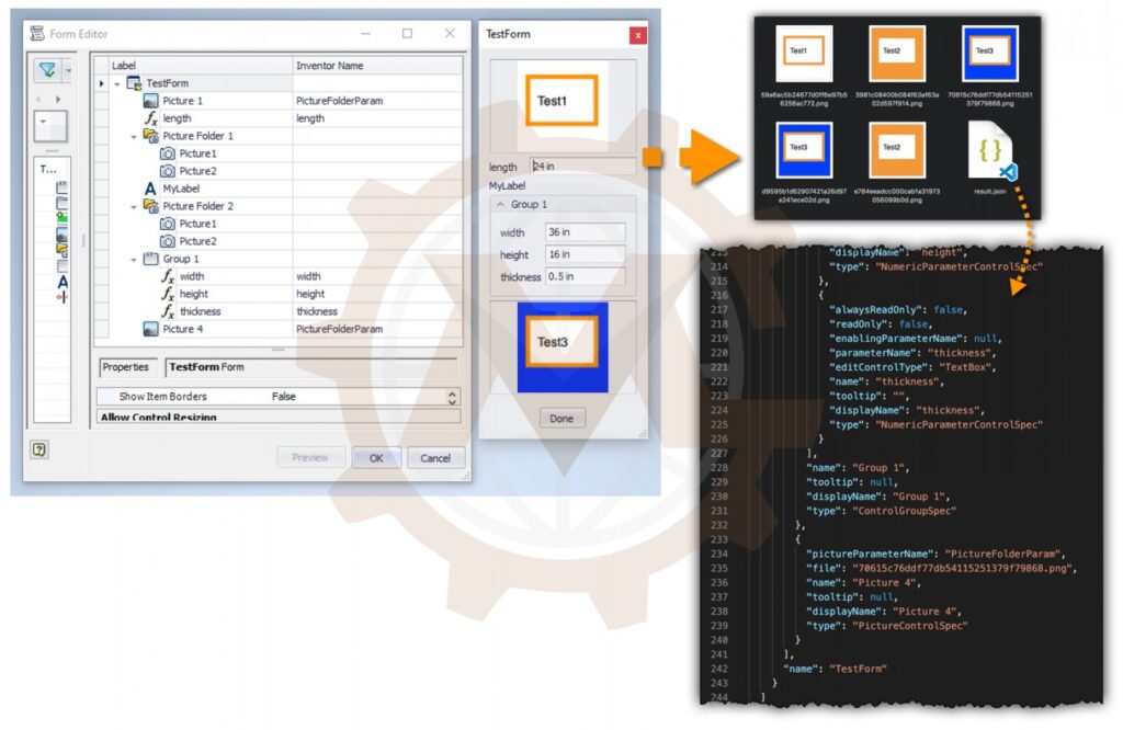 Inventor iLogic Forms and User Interfaces