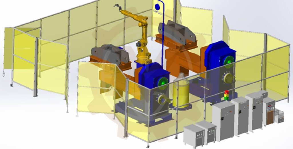 Robotic Welding Station Mechanical Design