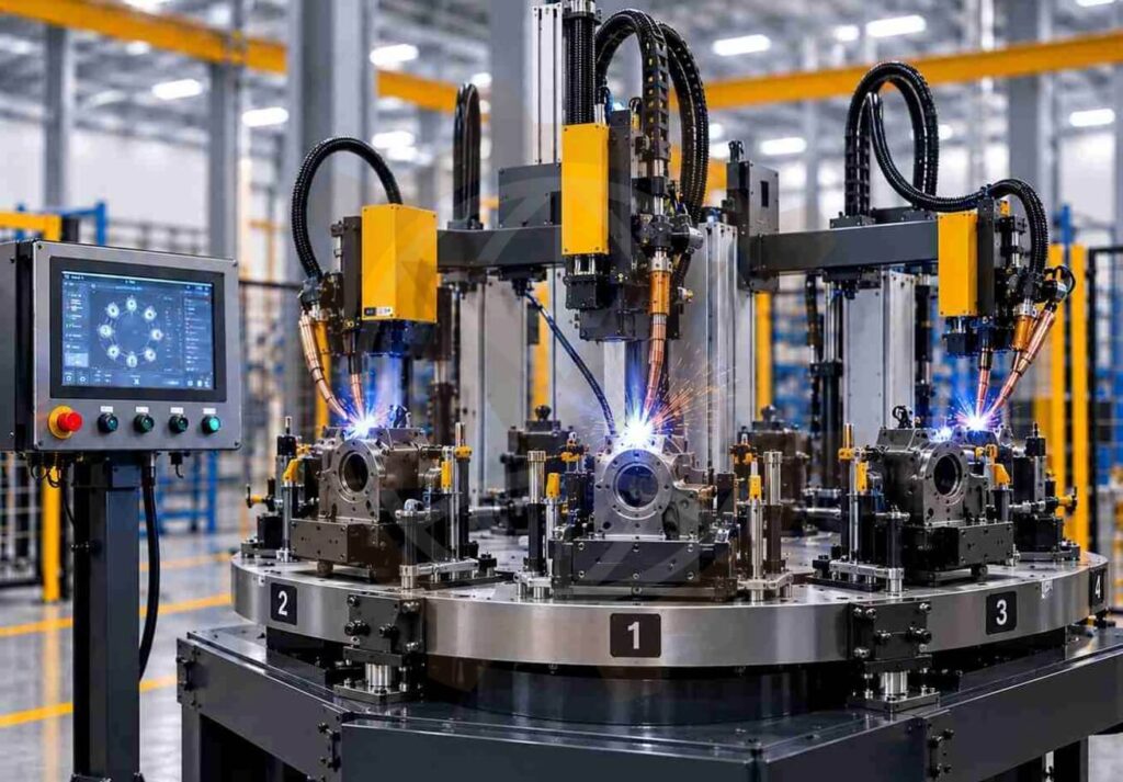 Semi-Automatic Welding Station Design