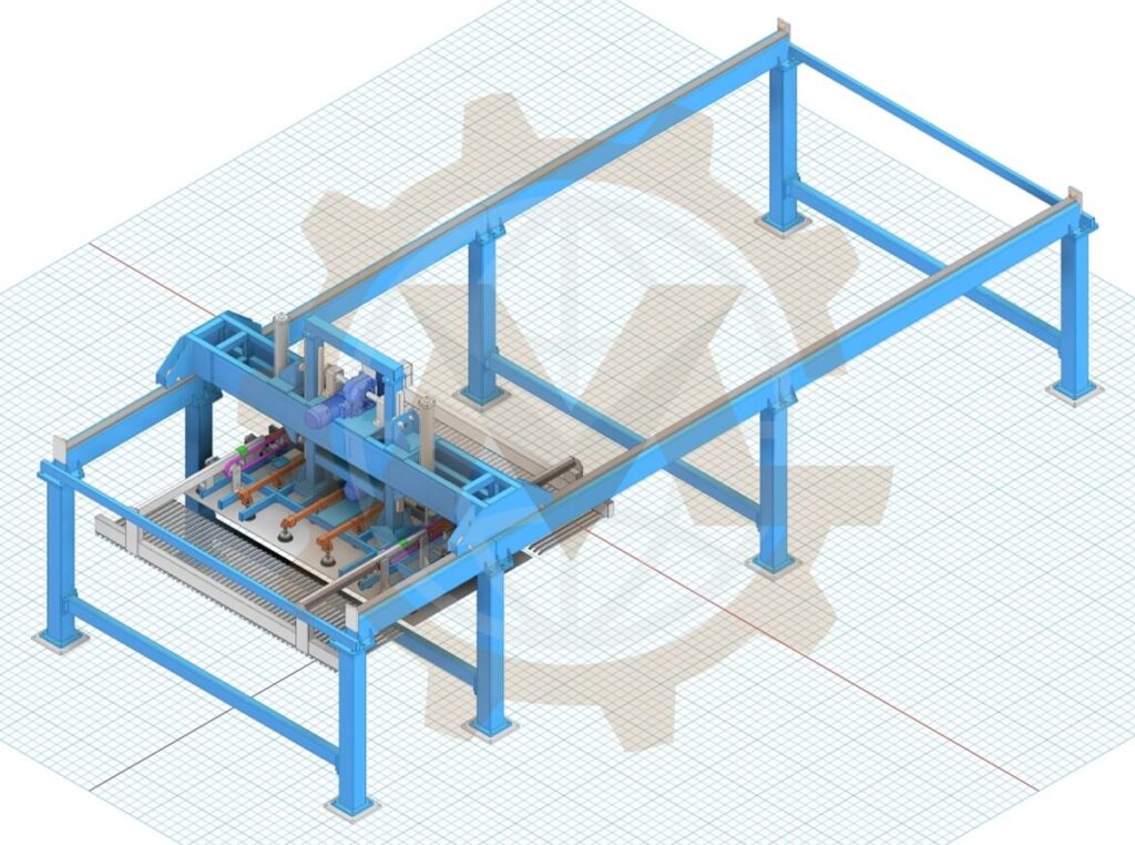Steel Material Transfer and Conveying