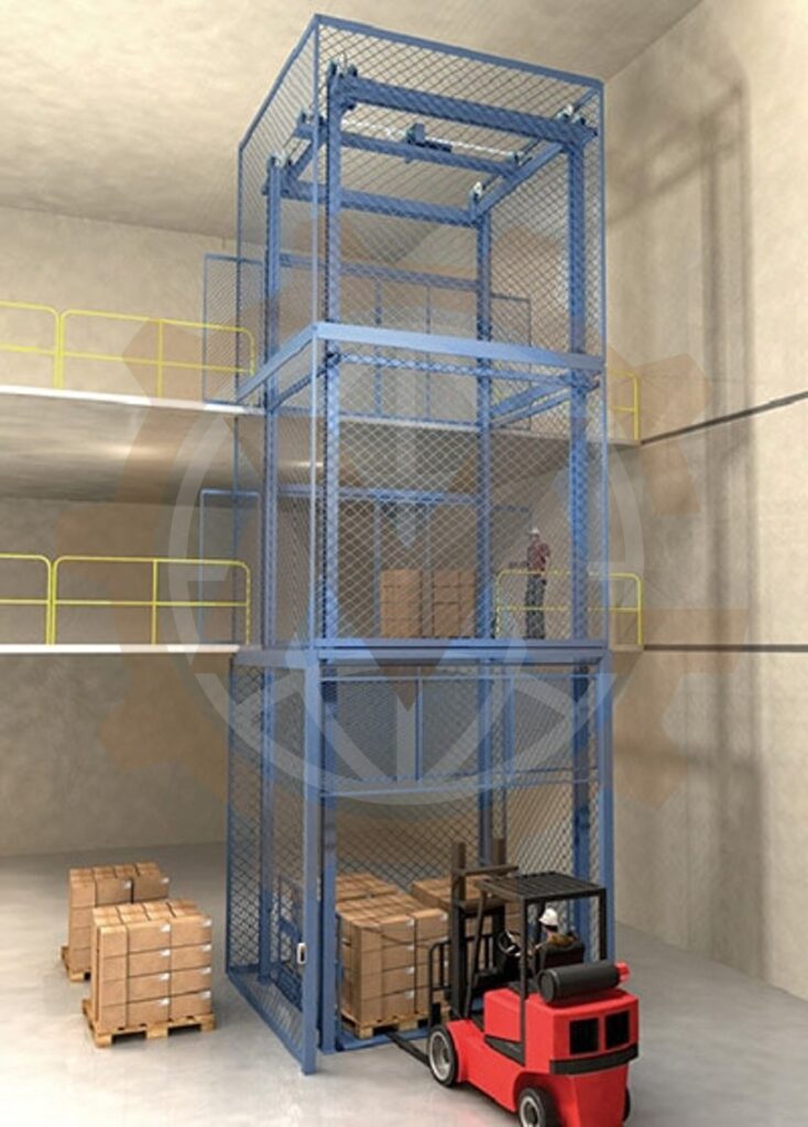 Vertical Material Lifts