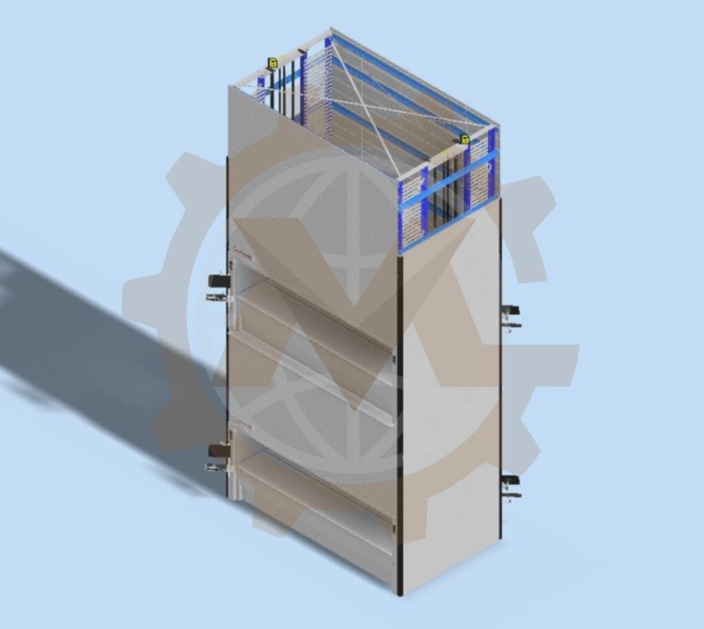 iLogic configuration for modular storage units